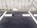 駐車場ﾗｲﾝ・車止め・番号 配置例５