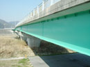 橋梁現場塗装工 実施例7