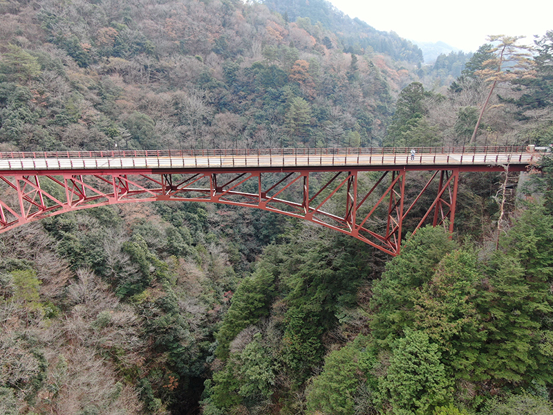 令和6年度 主要県道六日市錦線(深谷大橋) 橋梁(長寿命化メンテ 修繕)工事 第1工区 施工例1