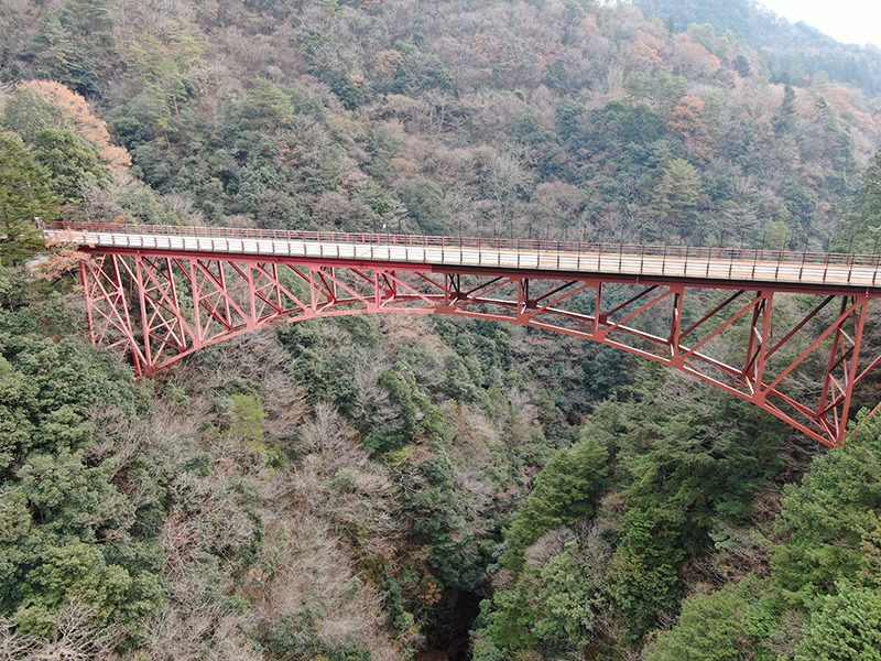 令和6年度 主要県道六日市錦線(深谷大橋) 橋梁(長寿命化メンテ 修繕)工事 第1工区 施工例1